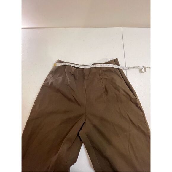 Women’s Eddie Bauer Bremerton fit brown pants size 4 petite - Picture 3 of 9